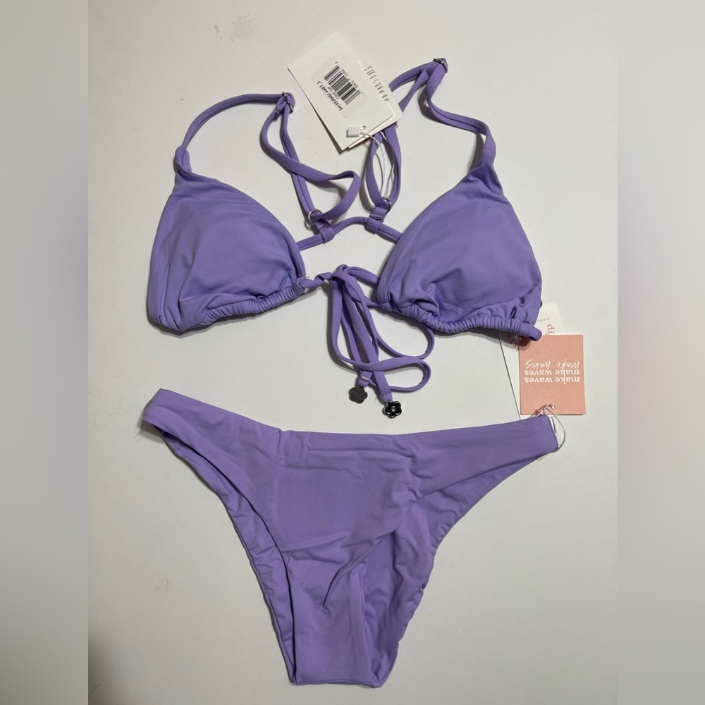 Dippin Daisies | Purple Bikini bottoms